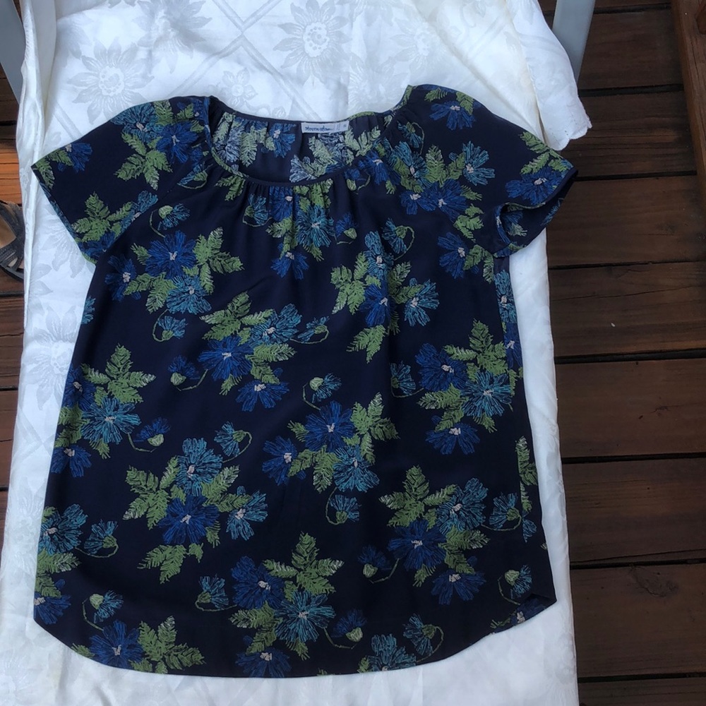 Steven Alan Small Floral Blouse